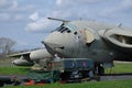 Elvington, york, Yorkshire, UK. March, 2024. The Handley Page Victor is a British jet-powered strategic bomber