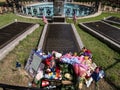 Elvis Aaron Presley\'s Gravesite at Graceland in Memphis, Tennessee