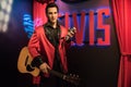 Elvis, wax sculpture, Madame Tussaud Royalty Free Stock Photo