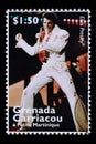 Elvis Presley Postage Stamp Royalty Free Stock Photo