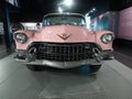 Elvis Presley\'s Pink Cadillac on Display at Graceland in Memphis, Tennessee