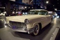 Elvis Presleys 1956 Lincoln Continental at Graceland, Memphis TN, USA.