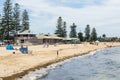 Elwood Beach in the inner bayside suburb of Elwood in Melbourne.