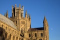 ELY, CAMBRIDGESHIRE/UK - NOVEMBER 23 : Exterior view of Ely Cathedral in Ely on November 23, 2012 Royalty Free Stock Photo