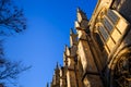 ELY, CAMBRIDGESHIRE/UK - NOVEMBER 23 : Exterior view of Ely Cathedral in Ely on November 23, 2012 Royalty Free Stock Photo