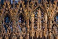 ELY, CAMBRIDGESHIRE/UK - NOVEMBER 24 : Intricate detail from the