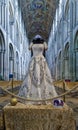 Ely cathedral Crown & Gown exhibit Royalty Free Stock Photo