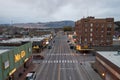 Ely, Nevada's historic downtown Highway 50 corridor Royalty Free Stock Photo