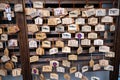 Ema Boards at Suwa Jinja in Nagasaki, Japan