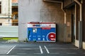 EMAG easybox pickup point at supermarket Kaufland, Romania, 2020