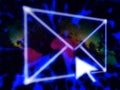Email-abstract email graphic Royalty Free Stock Photo