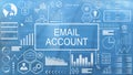 Email Account, Animated Typography