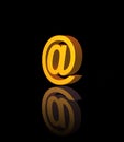 Email alias Royalty Free Stock Photo