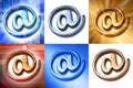 Email Alias At @ Symbol Technology Royalty Free Stock Photo