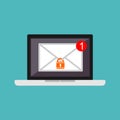 Email Authority. Email protection. Email security Royalty Free Stock Photo