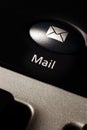 Email button on computer keyboard Royalty Free Stock Photo