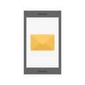 Email Color Vector Icon which can easily modify or edit Royalty Free Stock Photo