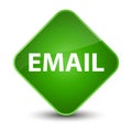 Email elegant green diamond button