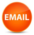 Email elegant orange round button