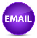 Email elegant purple round button
