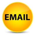 Email elegant yellow round button