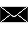 Email, envelope Isolated Vector Icon That can be very easily edit or modified. Royalty Free Stock Photo