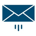 Email, envelope   Isolated Vector icon which can easily modify or edit Royalty Free Stock Photo