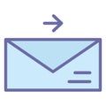Email, envelope   Isolated Vector icon which can easily modify or edit Royalty Free Stock Photo