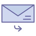 Email, envelope   Isolated Vector icon which can easily modify or edit Royalty Free Stock Photo