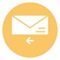 Email, envelope   Isolated Vector icon which can easily modify or edit Royalty Free Stock Photo