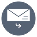 Email, envelope   Isolated Vector icon which can easily modify or edit Royalty Free Stock Photo