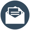 Email envelope Isolated Vector icon which can easily modify or edit Royalty Free Stock Photo