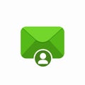 Email envelope mail message personal user icon