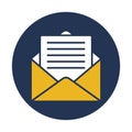 Email, envelope Vector Icon which can easily modify Royalty Free Stock Photo