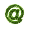 Email grass symbol