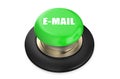 Email green button Royalty Free Stock Photo