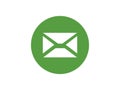 Email icon. A close envelope