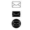 email icon design pack Royalty Free Stock Photo