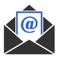 Email icon design vector Royalty Free Stock Photo
