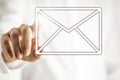 Email icon on virtual interface