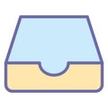 Email, inbox   Isolated Vector icon which can easily modify or edit Royalty Free Stock Photo