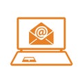 Email, inbox, mail vector icon