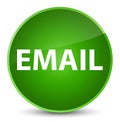 Email elegant green round button