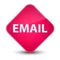 Email elegant pink diamond button