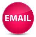 Email elegant pink round button