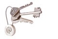 Email keys Royalty Free Stock Photo