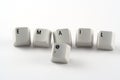 Email Keys Royalty Free Stock Photo