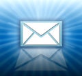 Email letter icon Royalty Free Stock Photo