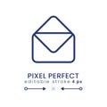 Email linear desktop icon