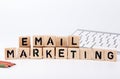 Email Marketing concept. Abstract background for business and development Royalty Free Stock Photo